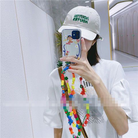 Ốp Điện Thoại Dẻo Nhiều Màu Kèm Gương Trang Điểm Cho Iphone 12 Pro Max 13 12 11 Pro Max 6 / 7 / 8 11 XR XS 7P 8Plus