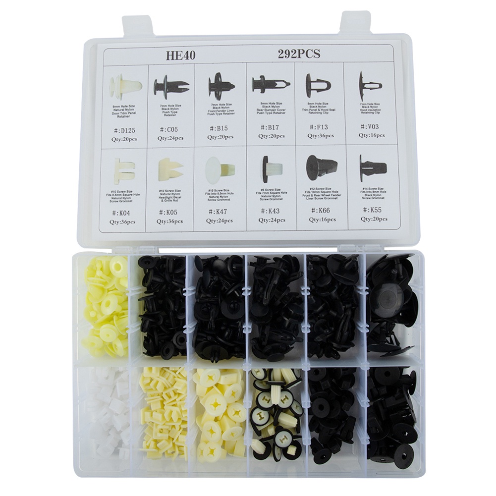 Set 292 Đinh Tán Phụ Tùng Cao Cấp Cho Xe Ô Tô Fender