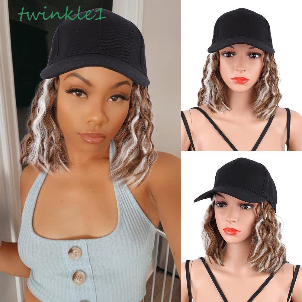 Bộ Tóc Giả Bob Bằng Sợi Tổng Hợp Màu Nâu Vô Hình Chịu Nhiệt Thời Trang Mùa Hè Cho Nữ