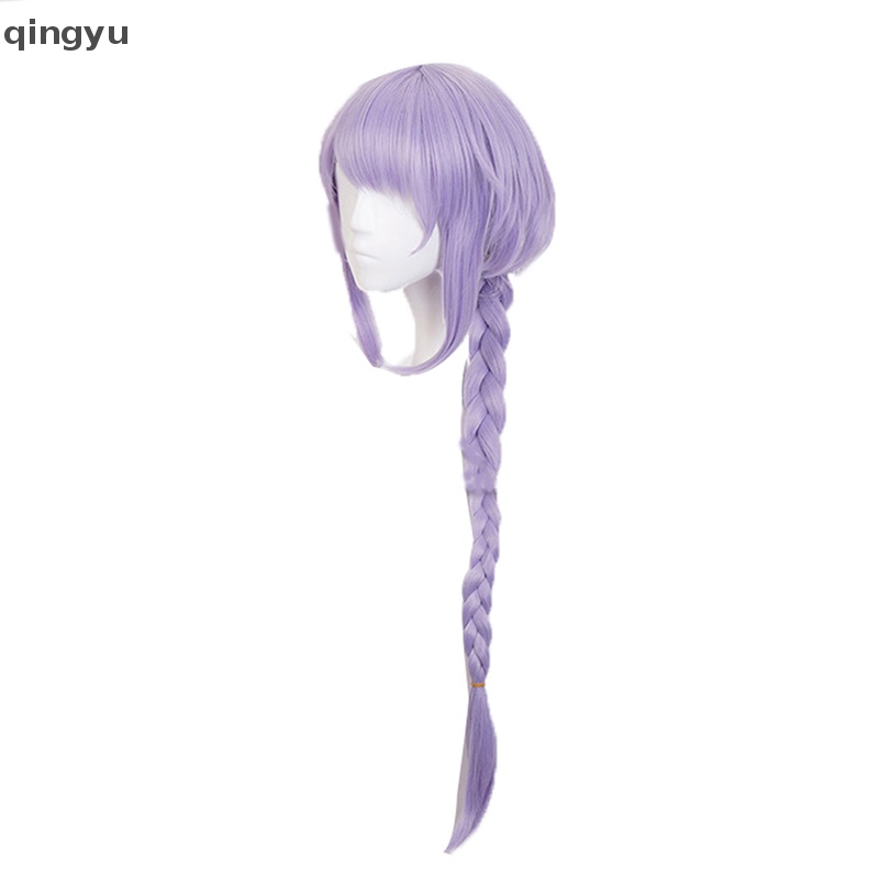 Tóc Giả Bện Màu Tím Nhạt Qiqi Trò Chơi Genshin Va Chạm Qiqi