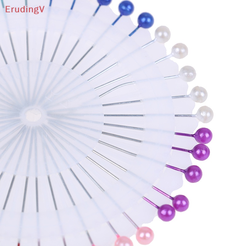 Bộ 40 Ghim Đầu Ngọc Trai Thẳng Dùng Trong May Vá