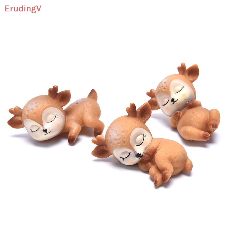 Dụng Cụ Trang Trí Bánh Kẹo Tráng Miệng DIY Hình Hươu Hoạt Hình Dễ Thương   [Mới] [Mới]