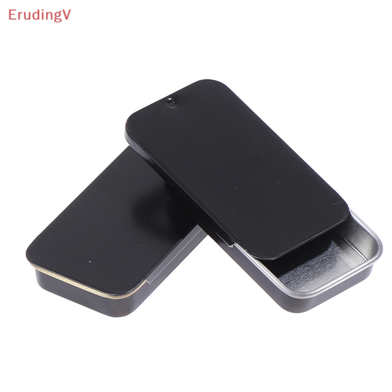 [ErudingV] Set 2 Hộp Đựng Kem Dưỡng Bằng Kim Loại Trơn Dạng Đẩy Nhỏ [Mới]