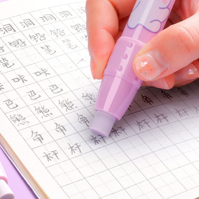 Cục Tẩy Bút Chì Thiết Kế Hình Hoạt Hình Dễ Thương