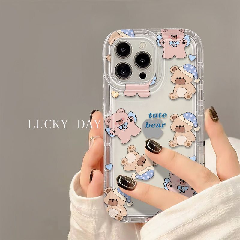 ✅Ốp Điện Thoại Chống Sốc In Hình Thỏ Hoạt Hình Cho Iphone xr14pro67 8p 13 xsmax / 11 max12 XI4S