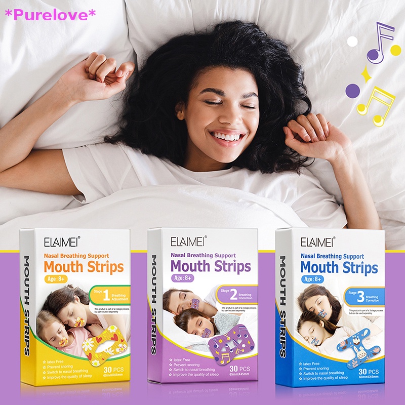 Set 30 / 90 Miếng Dán Mũi Ban Đêm Chuyên Dụng Chất Lượng Cao Mới