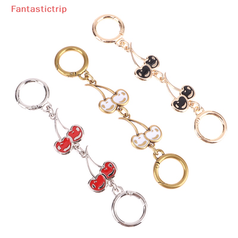 [Fantastictrip] Dây Xích Nối Dài Túi Xách Đeo Vai / Đeo Chéo Hình Quả Cherry Mới