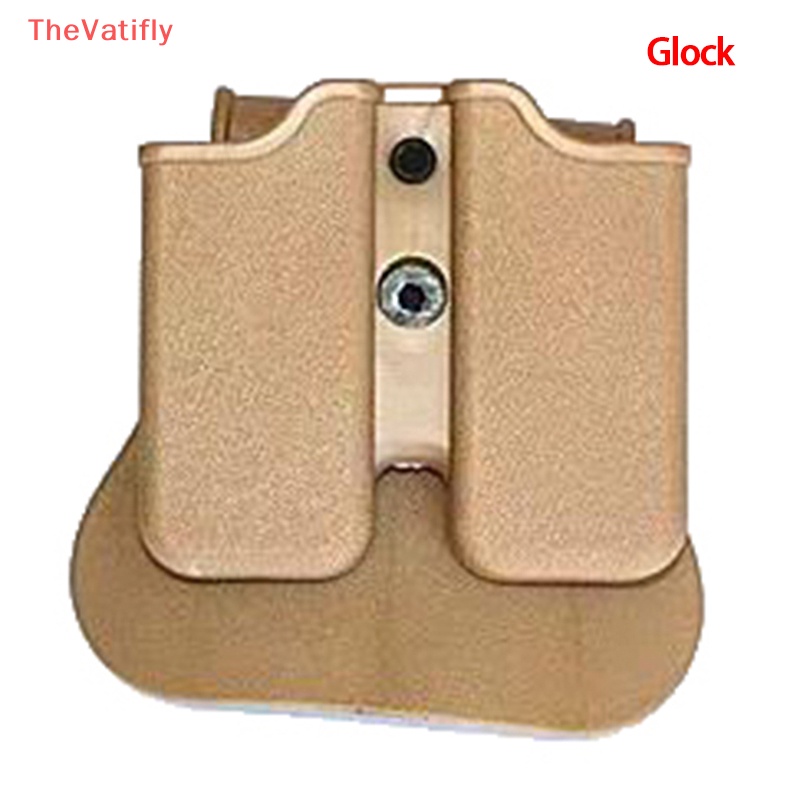Túi Đựng Tạp Chí Đôi 9mm Chuyên Dụng Cho Glock 17 Beretta M9 M92 Colt 1911 Hung Universal 9mm. 40 Mag