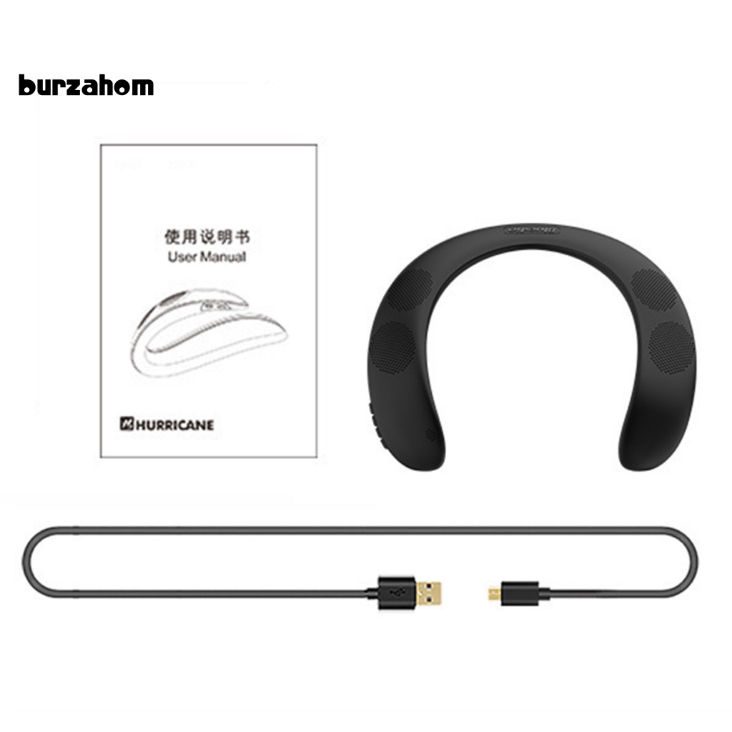 Loa Đeo Cổ Bluetooth Không Dây IPX5 Âm Thanh Bass Mạnh Mẽ Chống Nước Có Thể Thay Đổi Được IPX5