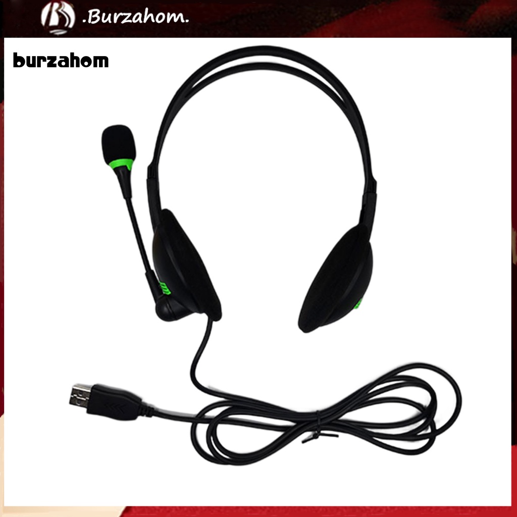 Tai Nghe Có Dây Giao Diện USB Kèm Micro Chống Tiếng Ồn Tiện Dụng Cho Văn Phòng