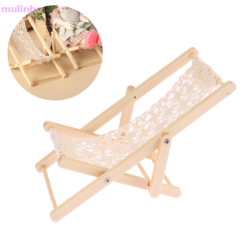 Ghế Xếp Mini Trang Trí Nhà Búp Bê Xinh Xắn