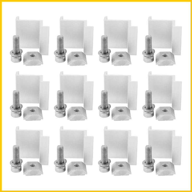 Khung Gắn Bảng Điều Khiển Năng Lượng Mặt Trời 30 / 35 / 40 / 45mm Bằng Nhôm