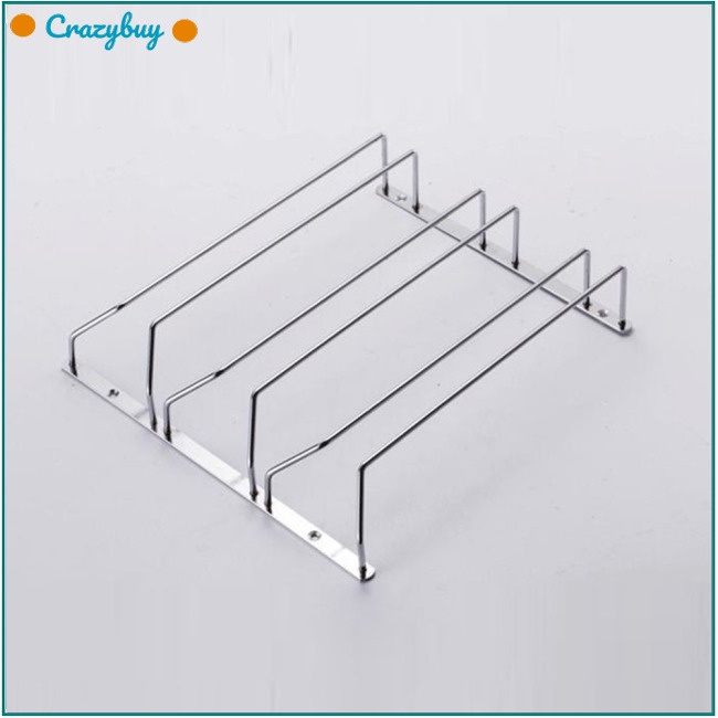 Cr 1 Giá Treo Ly Rượu 1-5 Hàng Bằng Thép Không Gỉ