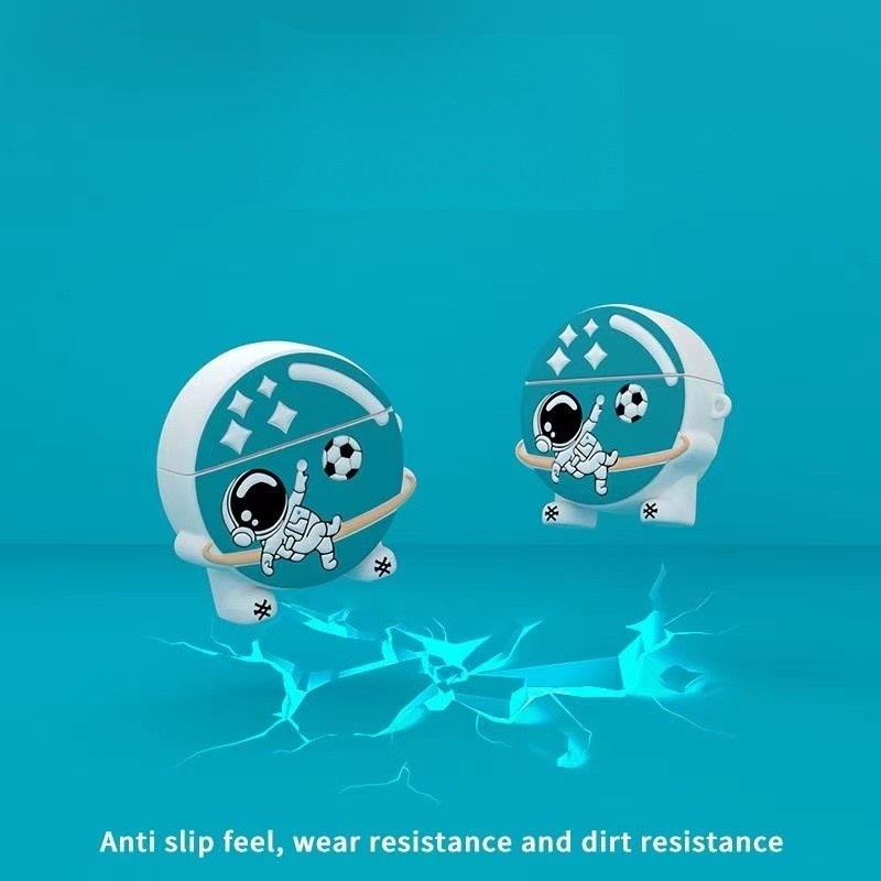 Vỏ Bảo Vệ Hộp Sạc Tai Nghe Edifier Lolli3 ANC TWS bluetooth Không Dây Bằng Silicon Mềm Chống Sốc Họa Tiết Hoạt Hình 3D Dễ Thương