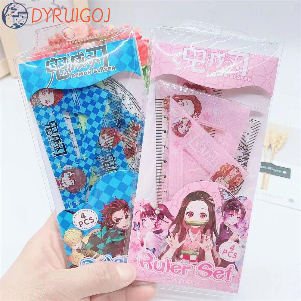 Thước Tam Giác Hình Pikachu Doraemon Dễ Thương Dùng Trong Văn Phòng