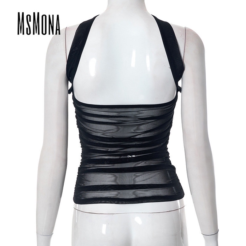 Áo Tank Top Hai Dây Màu Trơn Thời Trang 2023 Quyến Rũ Cho Nữ