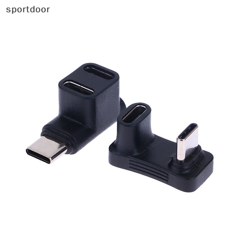 Usb C Mở Rộng Sạc Nhanh 100W 2 Trong 1 90 Độ 10Gbps