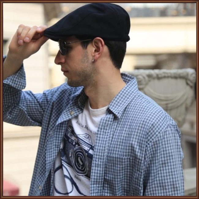 Mũ Nồi Bằng Len Chống Nắng Phong Cách Cổ Điển Có Thể Điều Chỉnh Cho Nam Và Nữ