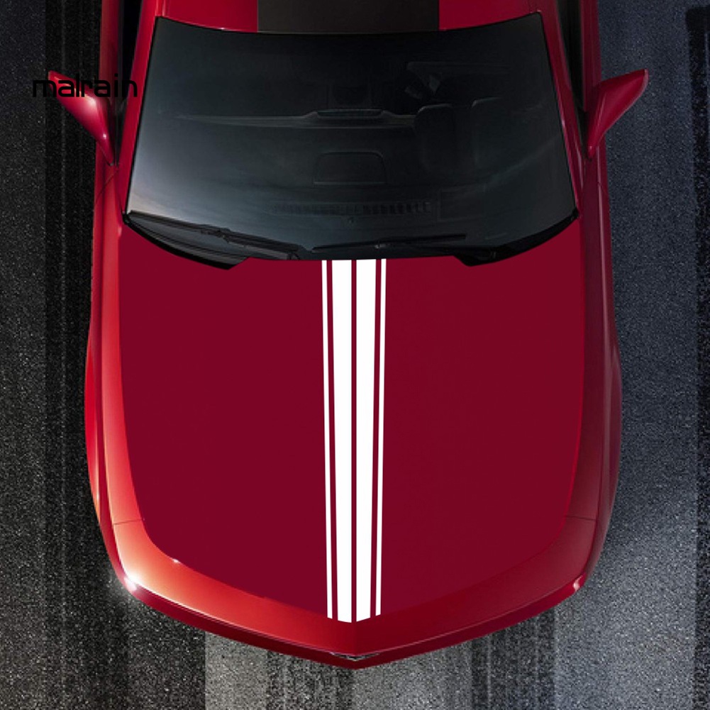 Đề Can Dán Trang Trí Xe Hơi Họa Tiết Kẻ Sọc D-1040