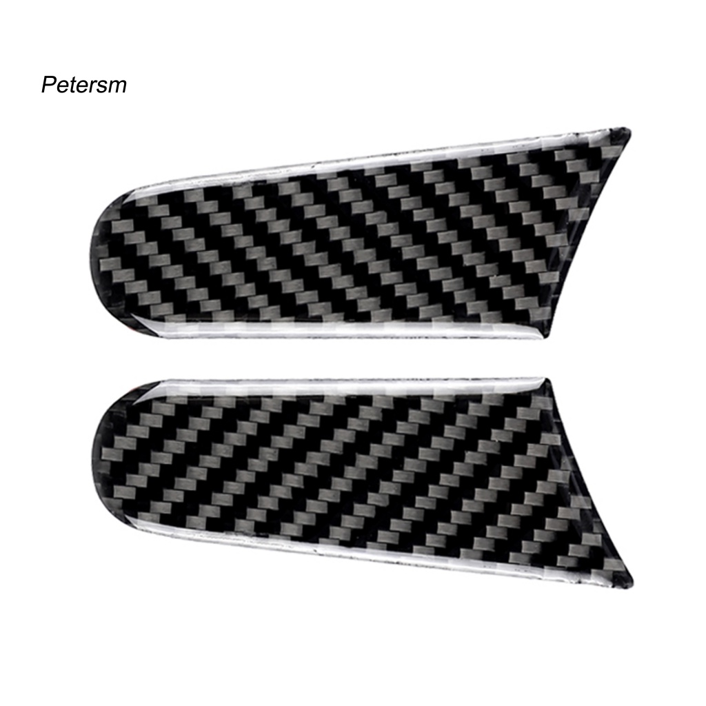 Bộ 2 Miếng Dán Kính Chiếu Hậu Bằng Sợi Carbon Thân Thiện Với Môi Trường Cho Porsche Macan 2014-2021