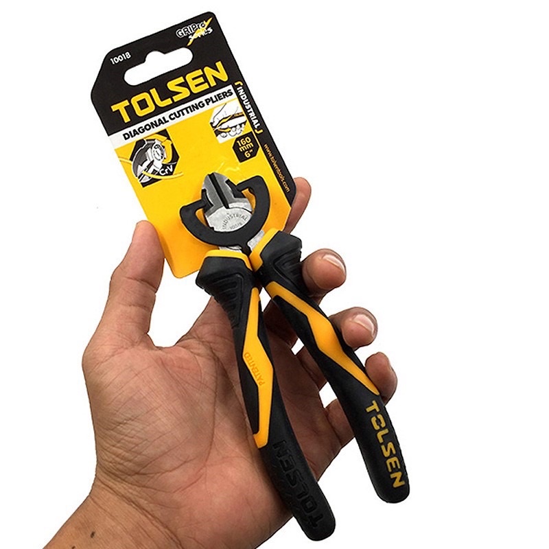 Kìm Cắt Công Nghiệp 6&quot; ( 160mm ) Tolsen 10018 kim khí đức nguyên