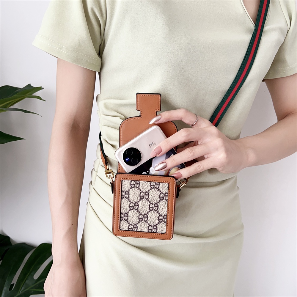 Bao Da Điện Thoại PU Dạng Ví Nắp Lật Có Ngăn Đựng Thẻ Cổ Điển Sang Trọng Cho OPPO Find N2 OPPO Find N2Flip Vỏ