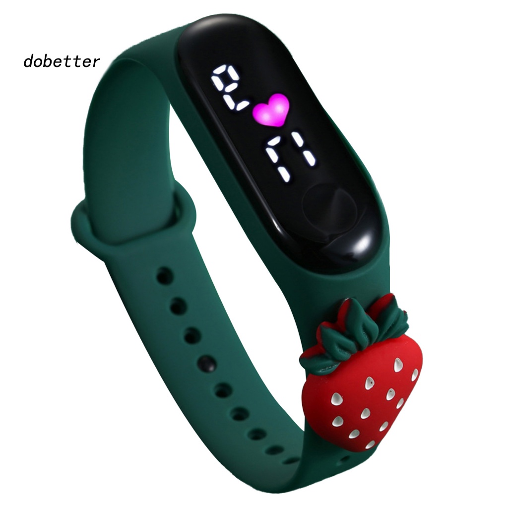 &lt; Dobetter &gt; Đồng Hồ Điện Tử Màn Hình LED Kỹ Thuật Số Chống Thấm Nước Thời Trang Unisex Cho Học Sinh