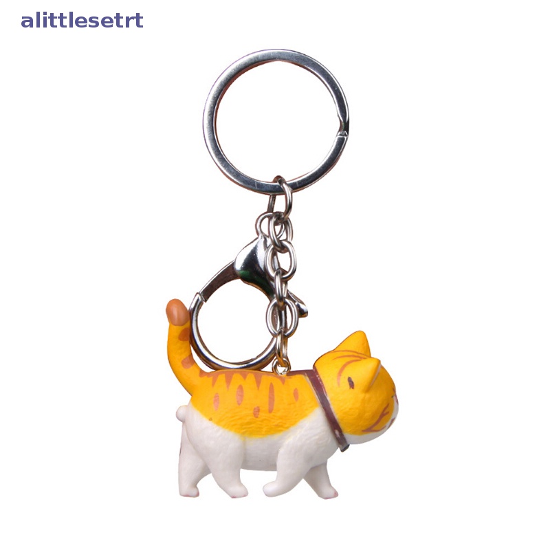 Móc Khóa Hình Chú Mèo Đáng Yêu