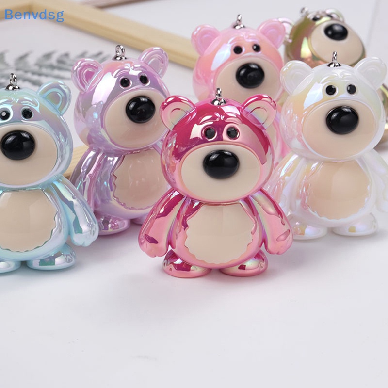 Benvdsg &gt; Mặt Vòng cổ / Móc Khóa Hình Gấu Dạ Quang DIY