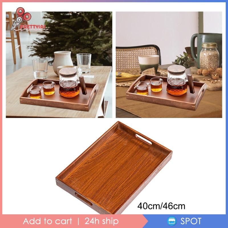 [Prettyia1] Khay Phục Vụ Trà Cho Phòng Khách Nhà Hàng