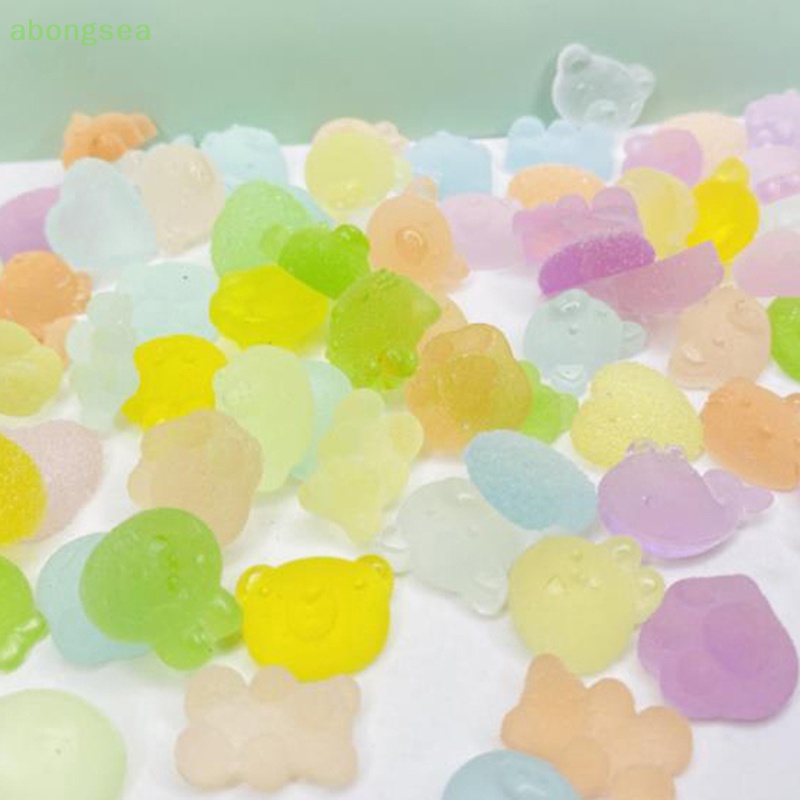 Set 10 Kẹp Tóc Nhựa Phát Quang Nhiều Màu Sắc