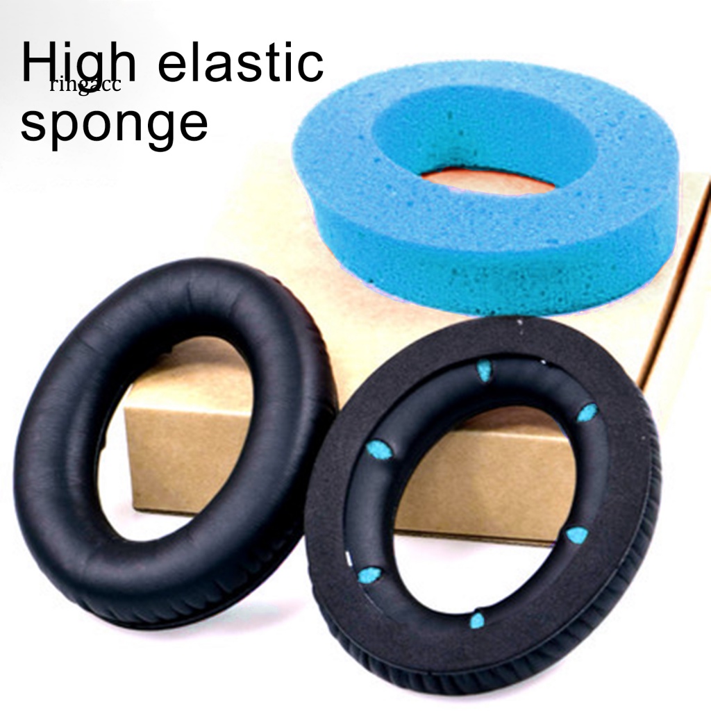 1 Cặp Đệm Tai Nghe Thay Thế Bằng Lông Vũ Protein Giả Mềm Mại Cho Kingtson HyperX Cloud Revolver S