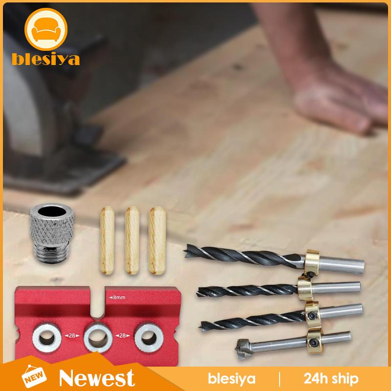 Bộ Dụng Cụ Định Vị Lỗ Khoan Chuyên Dụng Làm Mộc