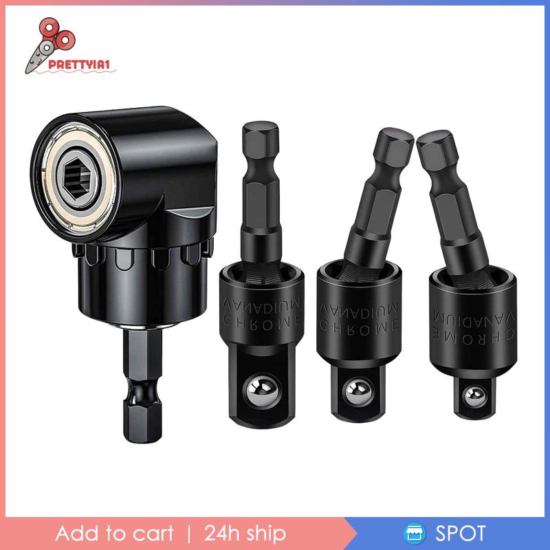 [Prettyia1] Bộ 3 Ổ Cắm Xoay 360 Độ Dùng Sửa Chữa Xe Hơi