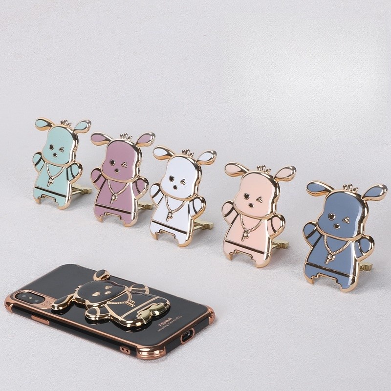 Ốp Điện Thoại Hình Pochacco Hoạt Hình 3D Có Túi Khí Và Dây Đeo Cho iphone