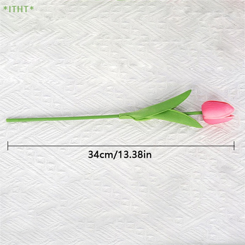 Set 5 / 10 Hoa Tulip Nhân Tạo Bằng PU Màu Sắc Ngẫu Nhiên Dùng Để Trang Trí Tiệc Cưới Mới