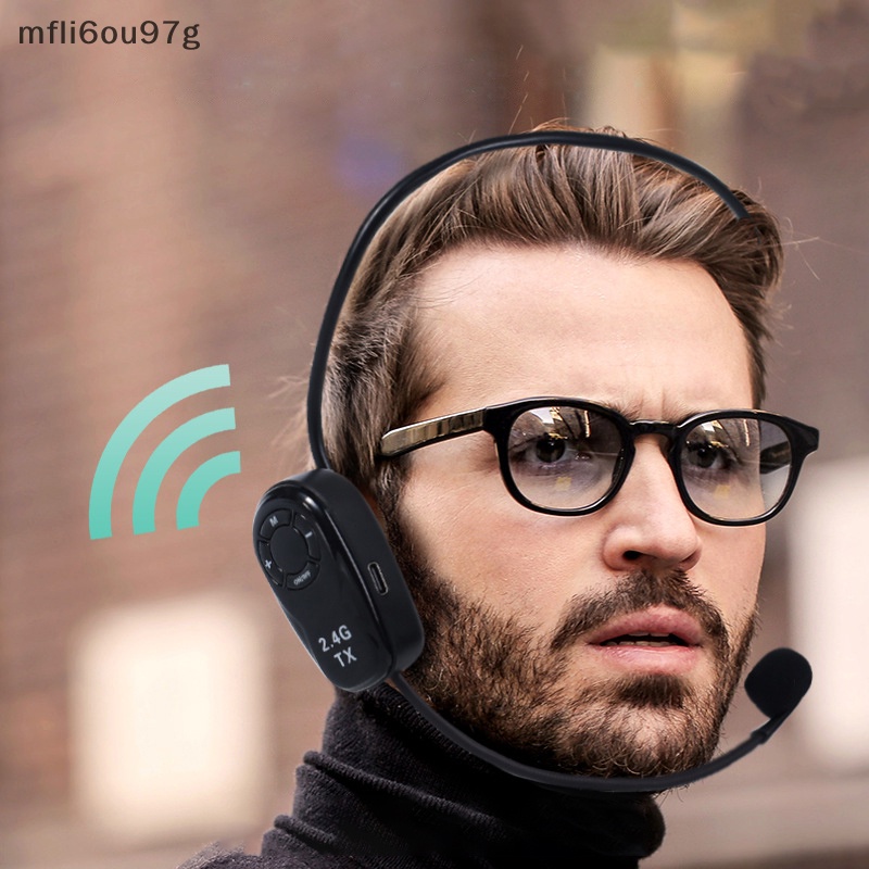 Tai Nghe 2.4G Không Dây Microphone Transmitter Với Receiver Cho Bằng Giọng Nói Khuếch Đại mới