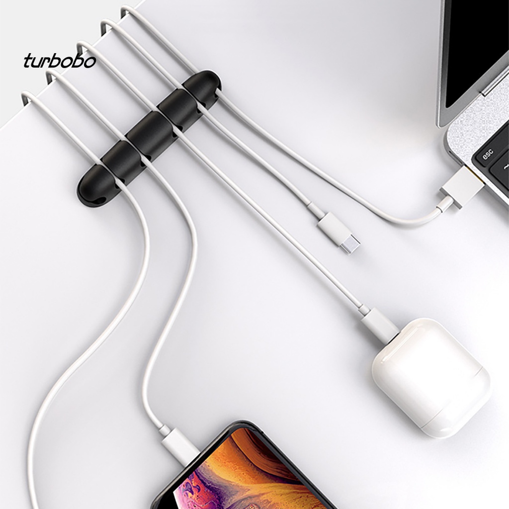 Kẹp Dây Cáp Bằng Silicone Đa Năng Tiện Dụng