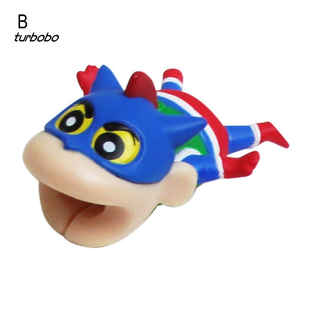 Kẹp Quấn Bảo Vệ Dây Cáp Dữ Liệu Thân Thiện Với Môi Trường Chống Mài Mòn Hình Hoạt Họa turbobo Thân Thiện Với Môi Trường