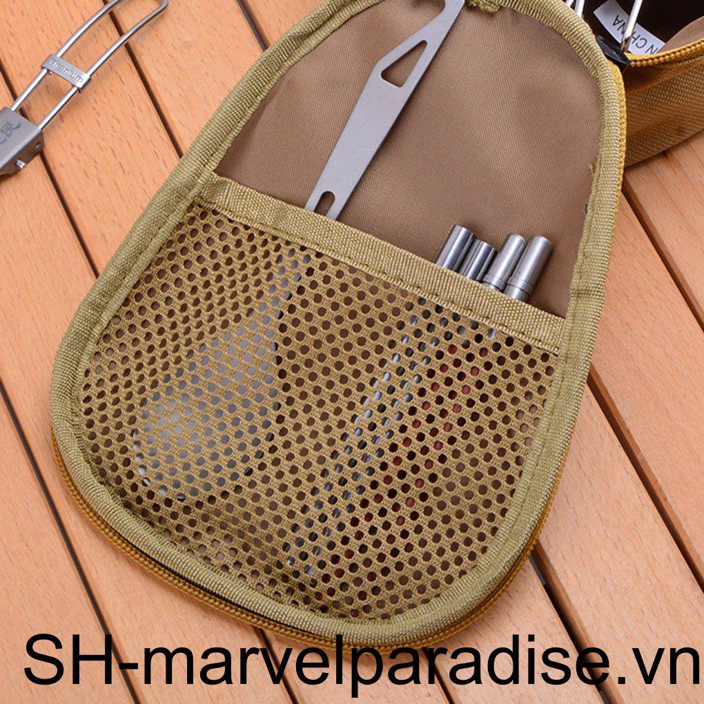 Túi Đựng Dụng Cụ Ăn Uống Bằng Vải Oxford Sức Chứa Lớn Sắp Xếp Gọn Gàng Cho Hoạt Động Ngoài