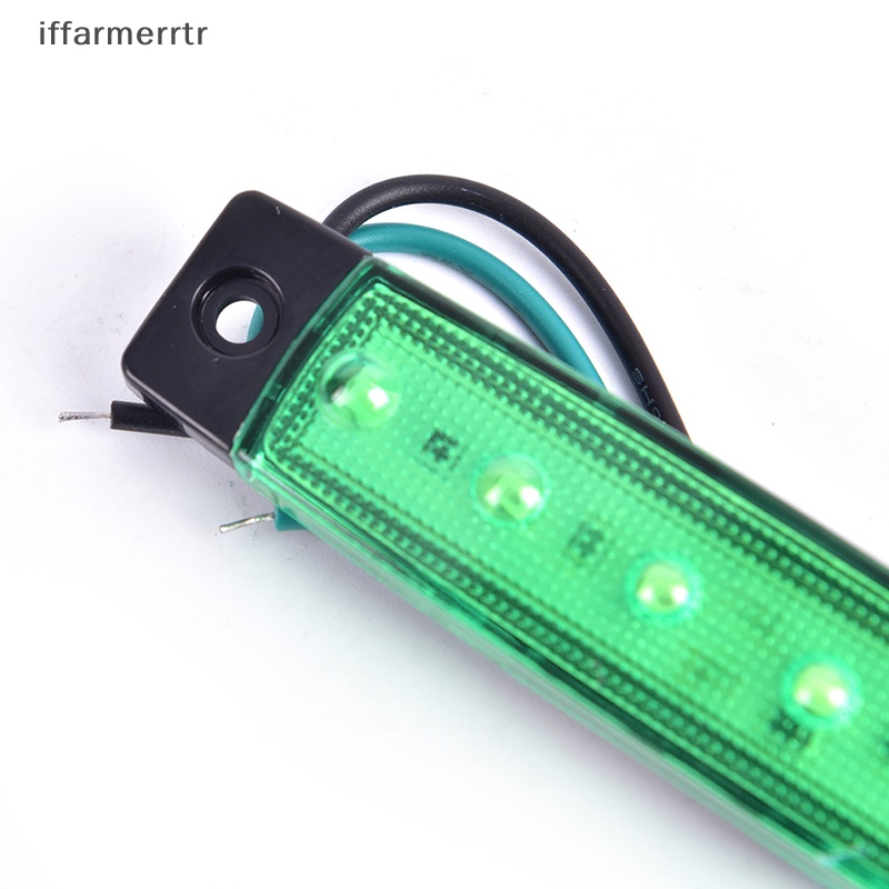 1 Đèn Led Tín Hiệu 12V 6 Bóng Gắn Hông Xe Tải