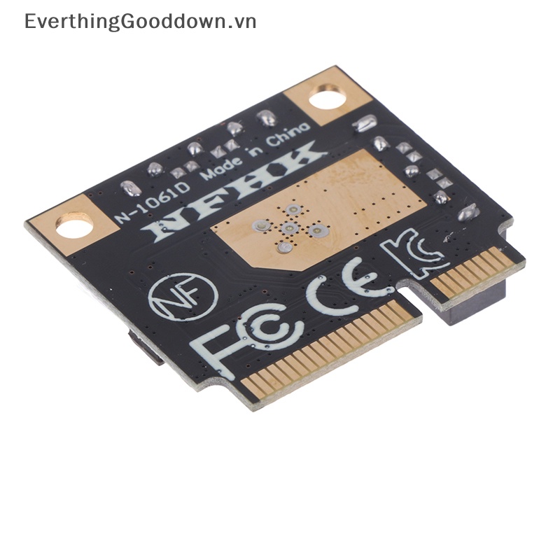 Everthingooddown ASM1061 Mini PCIE Sang SATA3.0 Và Phụ Kiện Đi Kèm