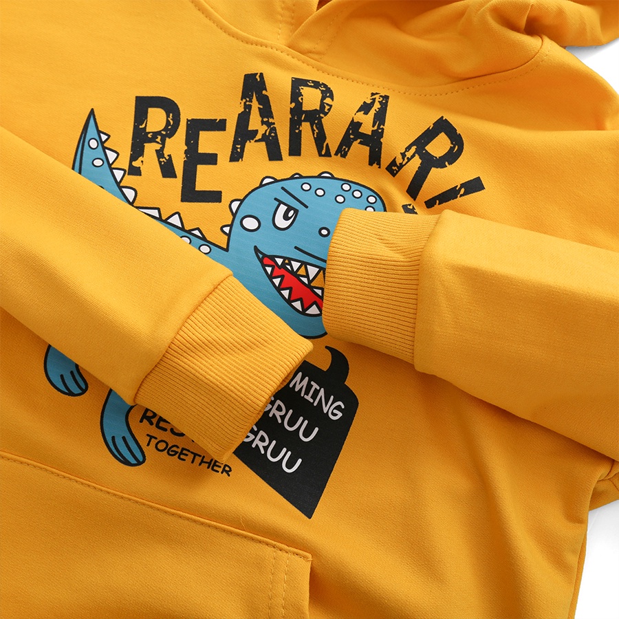 Áo hoodie trẻ em THE LA Store chất Vải da cá 100% coton cao cấp cho bé 15-45kg RZM11