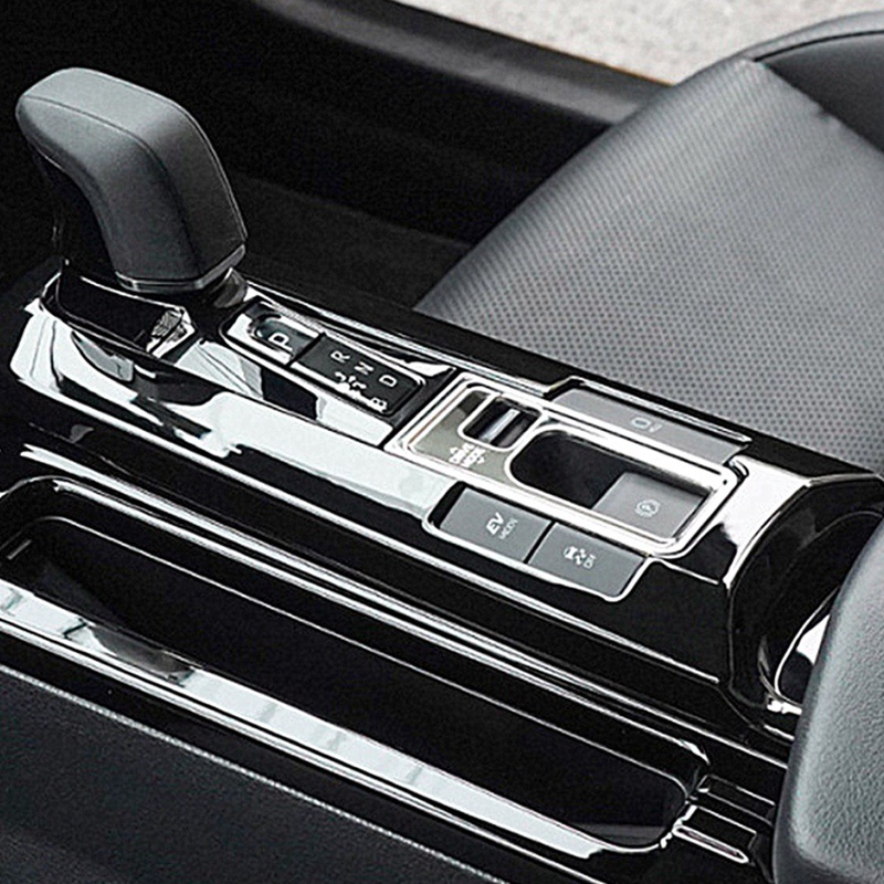 Viền Bọc Bảng Điều Khiển Cần Gạt Số Màu Đen Cho Toyota Prius 60 2023