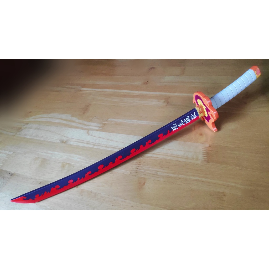MÔ HÌNH KATANA CỦA RENGOKU - Kimetsu no Yaiba - Rengoku Kyouro - NICHIRIN SWORD