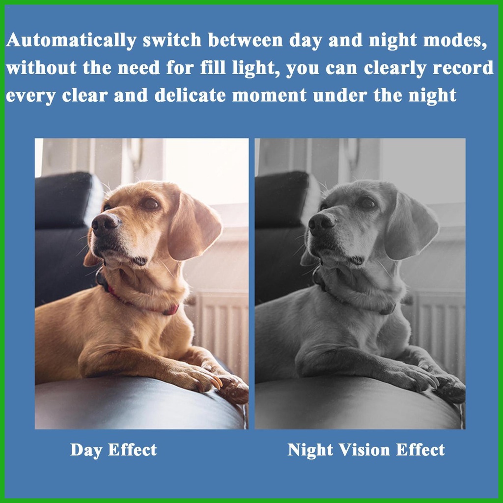 Camera An Ninh Không Dây Điều Khiển Từ Xa Tích Hợp Pin HD Có Tầm Nhìn Ban Đêm Tiện Dụng Cho Gia Đình