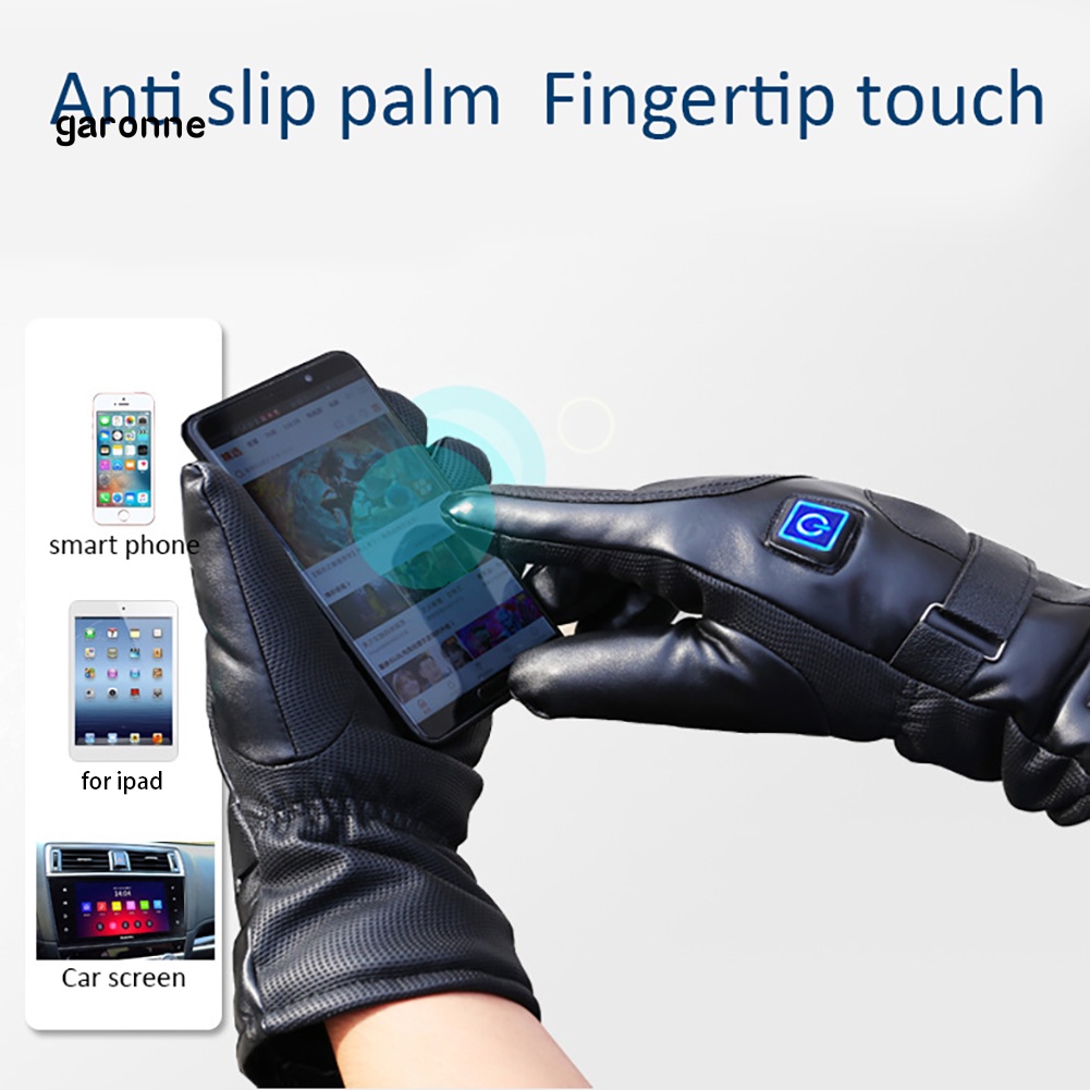 Găng Tay Sưởi Ấm Năm Ngón Có Thể Sạc Lại Tiện Dụng