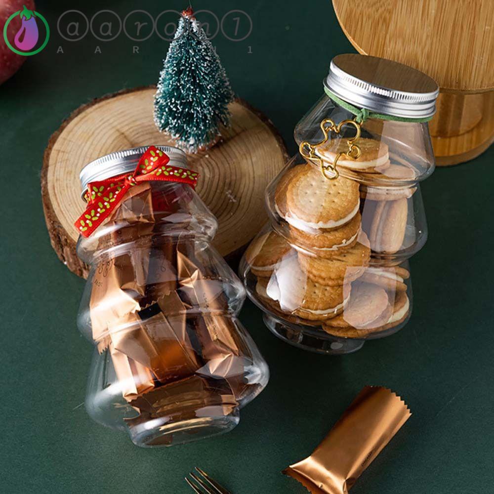 Aaron1 Hũ Đựng Bánh Quy Trang Trí Giáng Sinh Năm Mới DIY