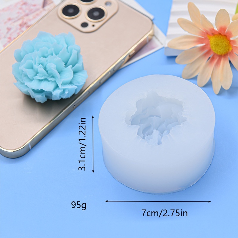 Khuôn Silicone Làm Bánh & Socola Hình Bông Hoa