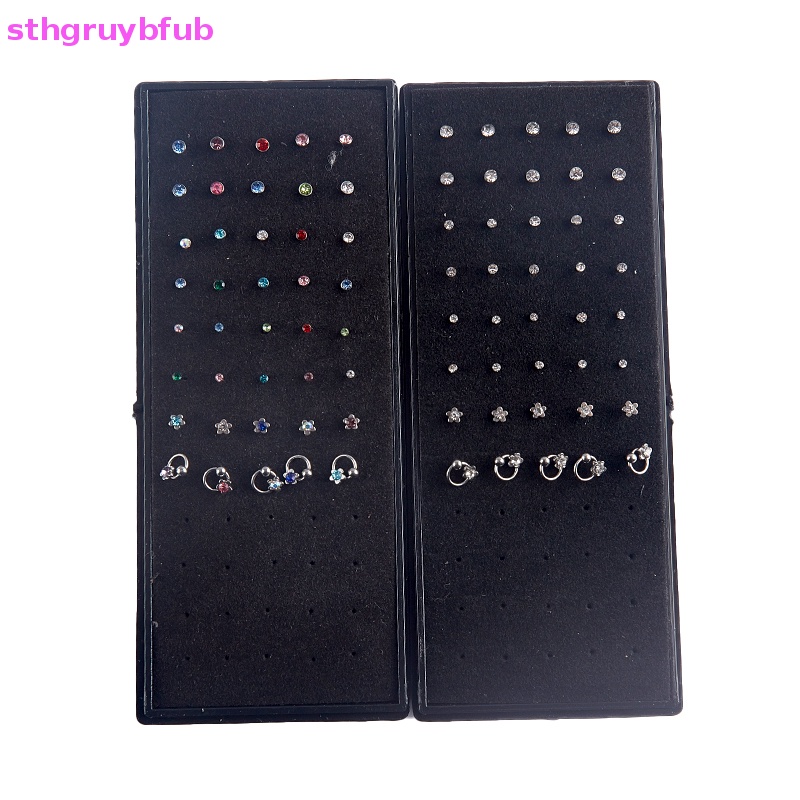Set 40 Khuyên Mũi Đính Đá Cá Tính